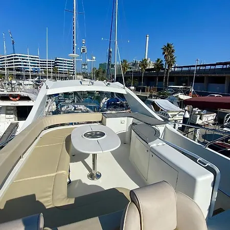 Yacht In Barcelona *